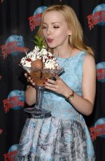 DOVE CAMERON at Planet Hollywood Times Square in New York