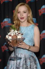 DOVE CAMERON at Planet Hollywood Times Square in New York