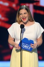 DREW BARRYMORE at 40th Annual People’s Choice Awards in Los Angeles