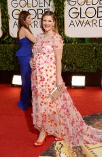 DREW BARRYMORE at 71st Annual Golden Globe Awards