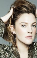 DREW BARRYMORE in Marie Claire Magazine, February 2014 Issue