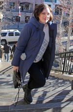 ELISABETH MOSS Out and About in Park City