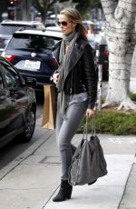 ELIZABETH BERKLEY Shopping at All Saints in Beverly Hills