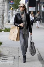 ELIZABETH BERKLEY Shopping at All Saints in Beverly Hills