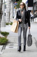 ELIZABETH BERKLEY Shopping at All Saints in Beverly Hills