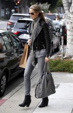 ELIZABETH BERKLEY Shopping at All Saints in Beverly Hills