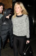 ELLIE GOULDING Leaves the Roka Restaurant in London