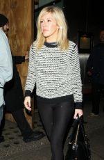 ELLIE GOULDING Leaves the Roka Restaurant in London