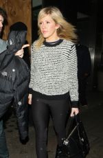 ELLIE GOULDING Leaves the Roka Restaurant in London