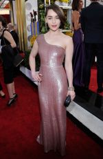 EMILIA CLARKE at 2014 SAG Awards in Los Angeles