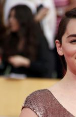 EMILIA CLARKE at 2014 SAG Awards in Los Angeles