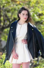 EMILIA CLARKE at a Photoshoot in Los Angeles