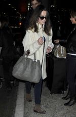 EMILIA CLARKE at LAX Airport in Los Angeles