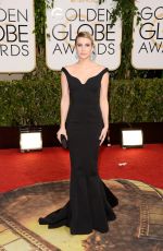 EMMA ROBERTS at 71st Annual Golden Globe Awards
