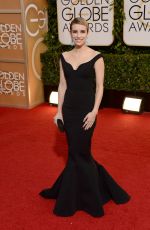 EMMA ROBERTS at 71st Annual Golden Globe Awards