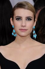 EMMA ROBERTS at 71st Annual Golden Globe Awards