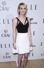 EMMA ROBERTS at Elle’s Women in television Celebration in Hollywood