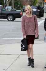 EMMA ROBERTS Out and About in Los Angeles 2401