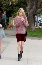 EMMA ROBERTS Out and About in Los Angeles 2401