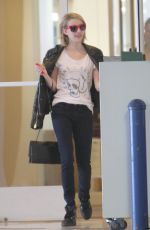 EMMA ROBERTS Out and About in Los Angeles 3001