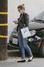 EMMA ROBERTS Out and About in Los Angeles