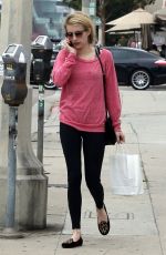 EMMA ROBERTS Out and About in West Hollywood 3001