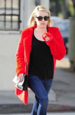 EMMA ROBERTS Out and About in West Hollywood2801