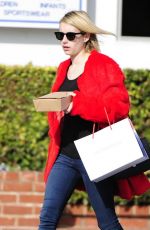 EMMA ROBERTS Out and About in West Hollywood2801
