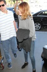 EMMA STONE at LAX Airport