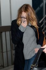 EMMA STONE Leaves LAX Airport