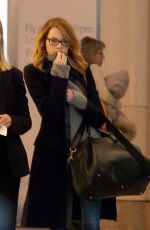 EMMA STONE Leaves LAX Airport