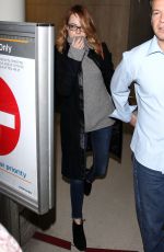 EMMA STONE Leaves LAX Airport
