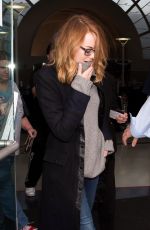 EMMA STONE Leaves LAX Airport