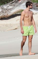 EMMA WATSON and Matthew Janney at a Beach Caribbean