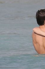 EMMA WATSON and Matthew Janney at a Beach Caribbean