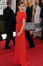 EMMA WATSON at 71st Annual Golden Globe Awards