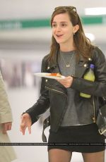 EMMA WATSON at JFK Airport in New York
