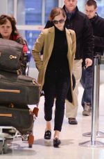 EMMA WATSON at JFK Airport