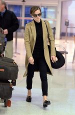 EMMA WATSON at JFK Airport