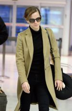 EMMA WATSON at JFK Airport