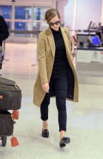EMMA WATSON at JFK Airport