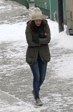 EMMY ROSSUM on the Set of Shameless
