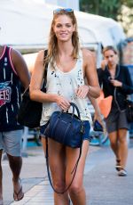 ERIN HEATHERTON in Shorts Out and About in Sydney