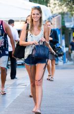 ERIN HEATHERTON in Shorts Out and About in Sydney