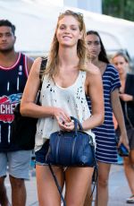 ERIN HEATHERTON in Shorts Out and About in Sydney