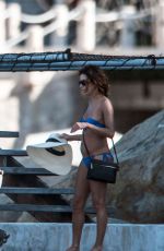 EVA LONGORIA in Bikini at a Yacht in Mexico