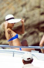 EVA LONGORIA in Bikini at a Yacht in Mexico