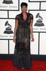 FANTASIA BARRINO at 2014 Grammy Awards in Los Angeles