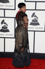 FANTASIA BARRINO at 2014 Grammy Awards in Los Angeles