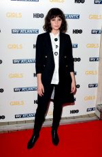FELICITY JONES at Girls Season 3 Premiere in London